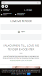 Mobile Screenshot of lovemetender.se